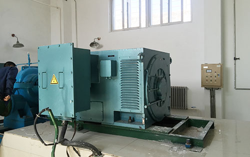 彬县某水电站工程主水泵使用我公司高压电机
